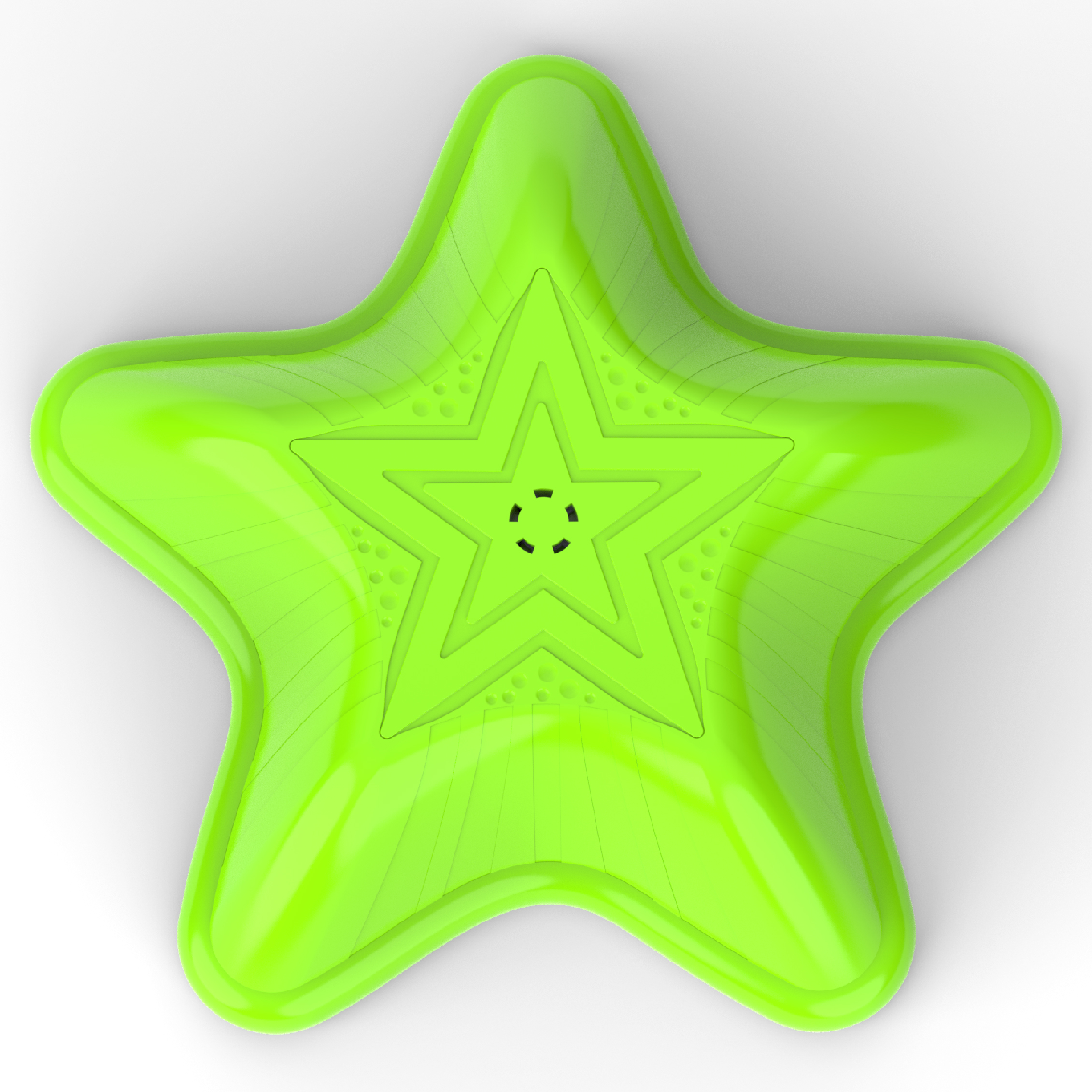 Star stepping stones in daylight