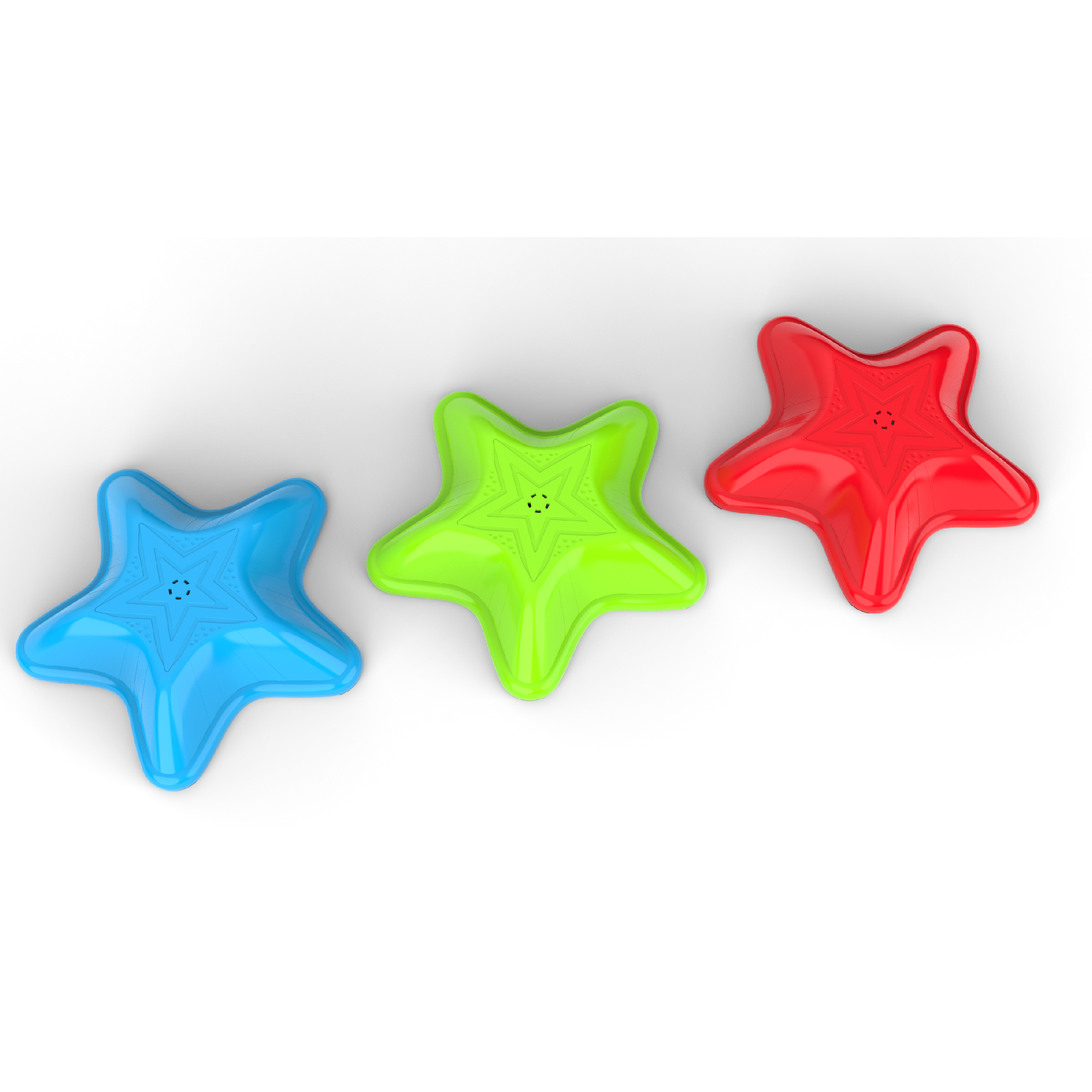 Glowing stones at dusk